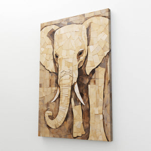 Art African Elephant | MusaArtGallery™