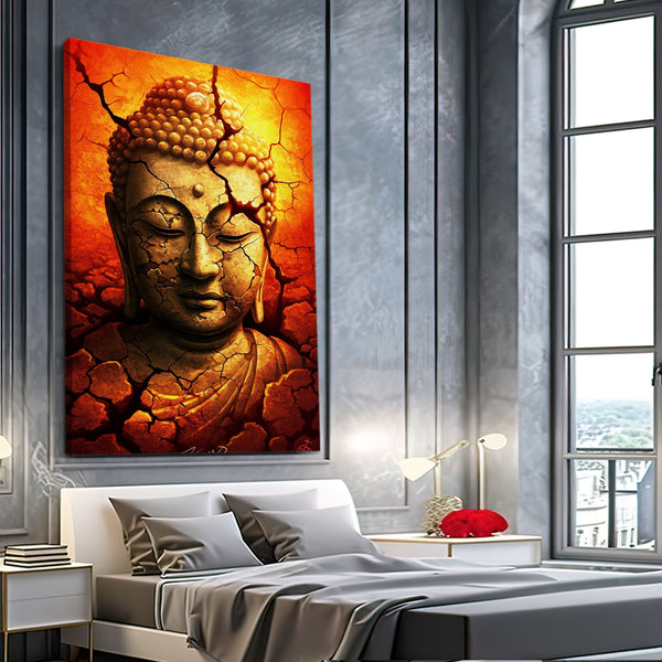 Art Deco Buddha Wall Art | MusaArtGallery™