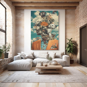 Art Deco Dog Art