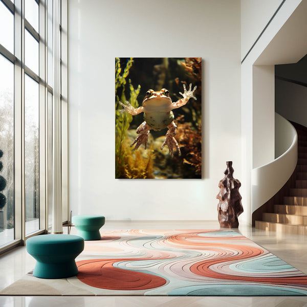 Art Deco Flower Frog