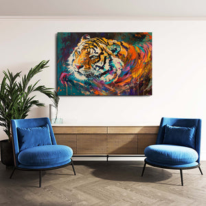 Art Deco Tiger | MusaArtGallery™