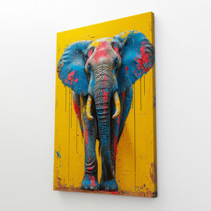 Colored Art Elephant | MusaArtGallery™