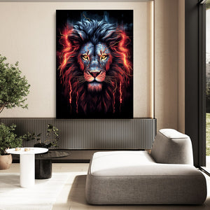 Art Lion Face | MusaArtGallery™