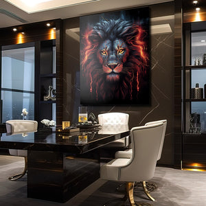 Art Lion Face | MusaArtGallery™