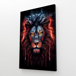 Art Lion Face | MusaArtGallery™