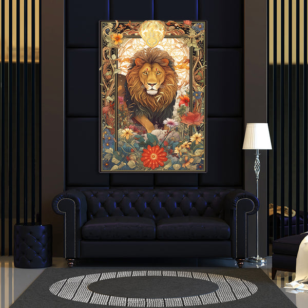 Art Lion Wallpaper | MusaArtGallery™