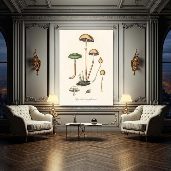 Art Nouveau Mushroom | MusaArtGallery™