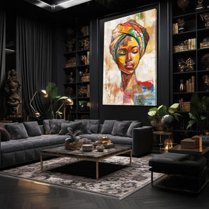 Artistic African Canvas Art | MusaArtGallery™