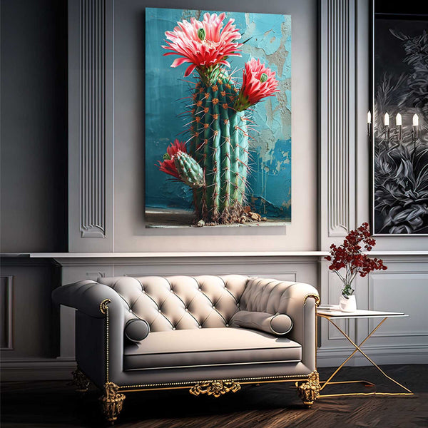 Artistic Flower Cactus Art | MusaArtGallery™