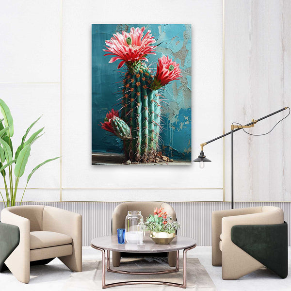 Artistic Flower Cactus Art | MusaArtGallery™