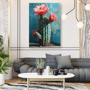 Artistic Flower Cactus Art | MusaArtGallery™