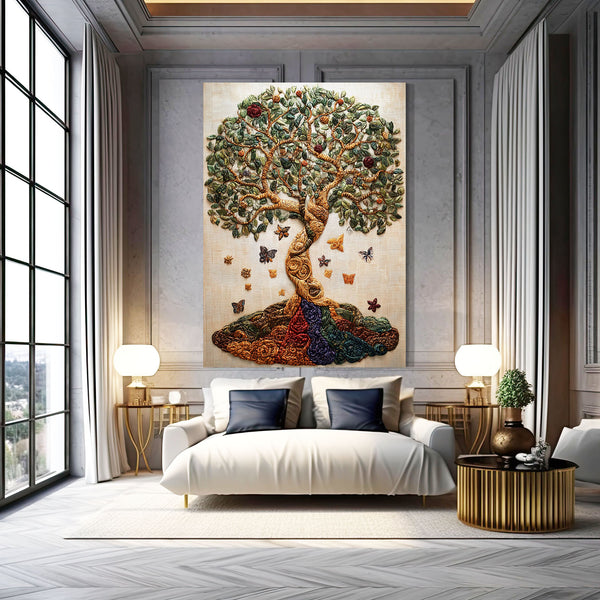 Artistic Large Tree Of Life Wall Art