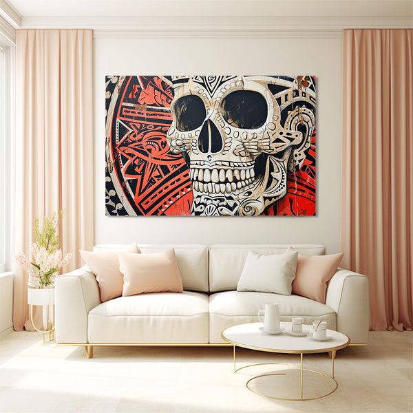 Artistic Skull Art Drawing | MusaArtGallery™