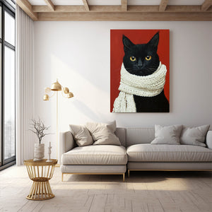 Artistry Black Cat Art | MusaArtGallery™