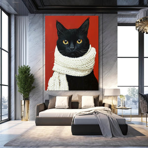 Artistry Black Cat Art | MusaArtGallery™