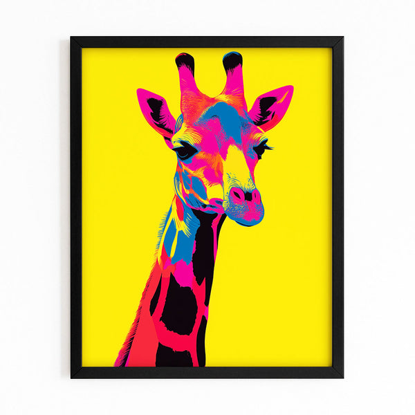Artwork White Giraffe