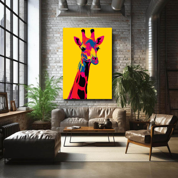 Artwork White Giraffe