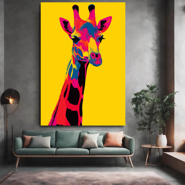 Artwork White Giraffe