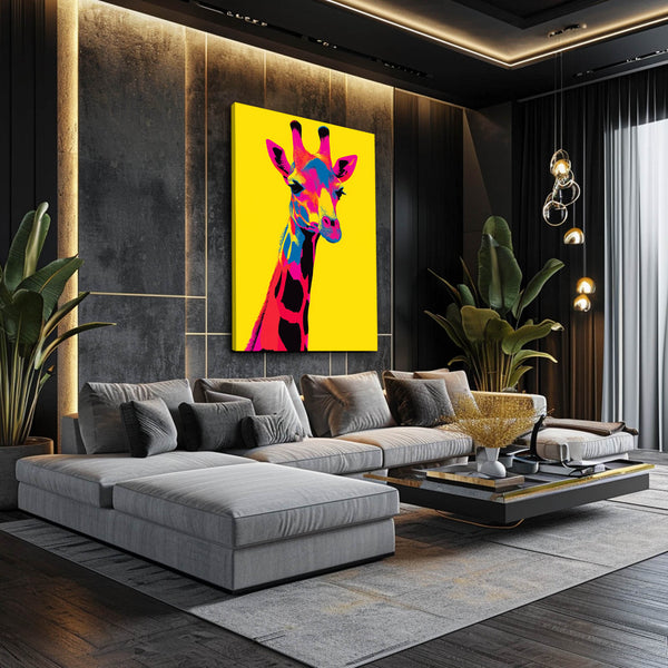 Artwork White Giraffe