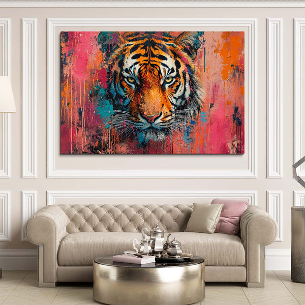Asian Tiger Wall Art | MusaArtGallery™