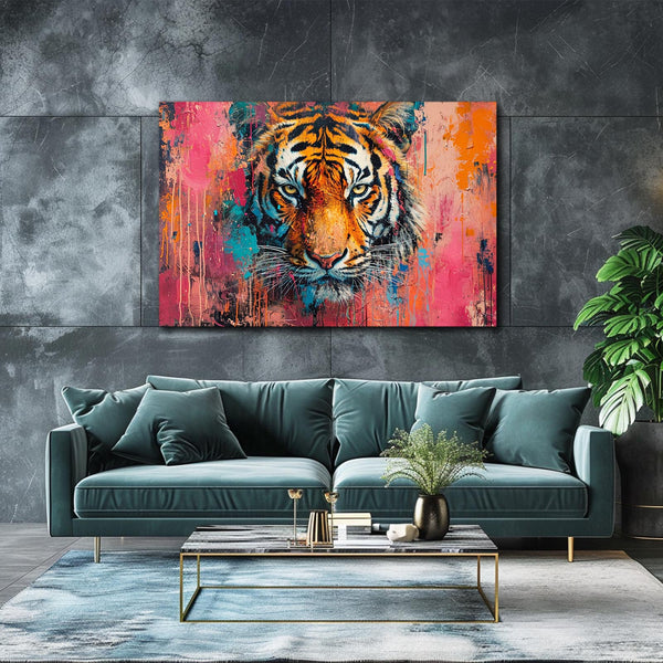 Asian Tiger Wall Art | MusaArtGallery™