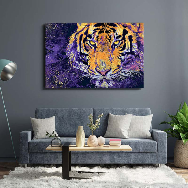 Asian Tiger Wall Arts | MusaArtGallery™