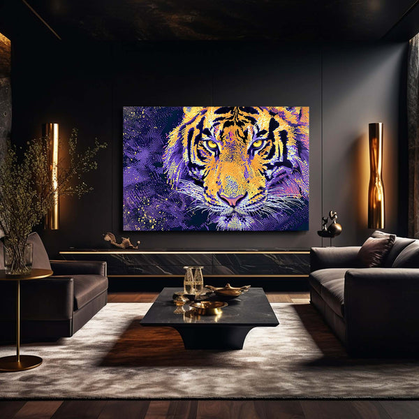Asian Tiger Wall Arts | MusaArtGallery™