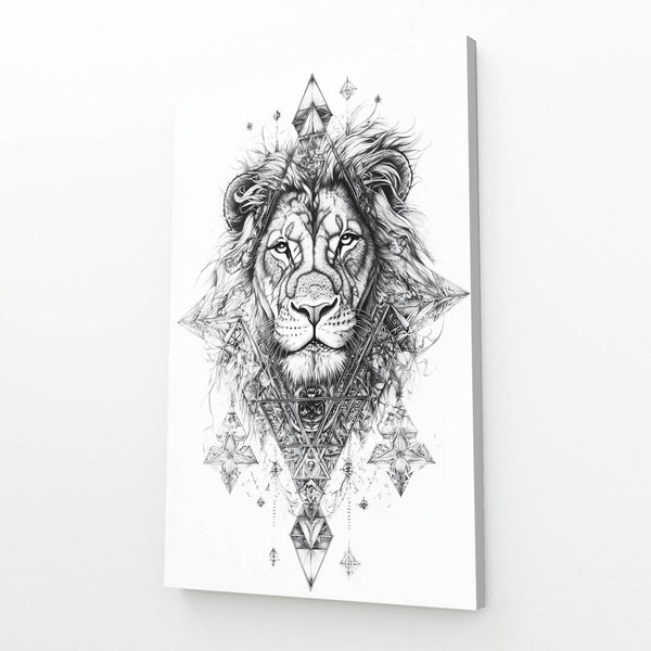 Astral Lion Wall Art | MusaArtGallery™