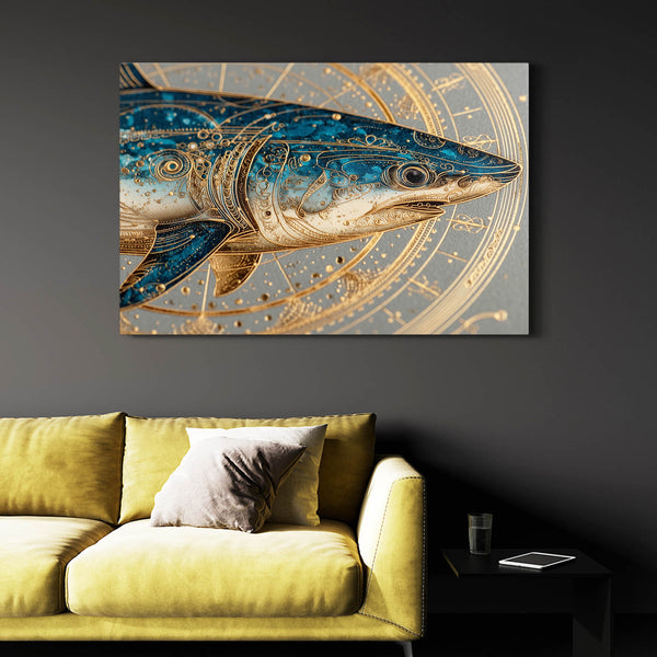 Astral Shark Wall Art