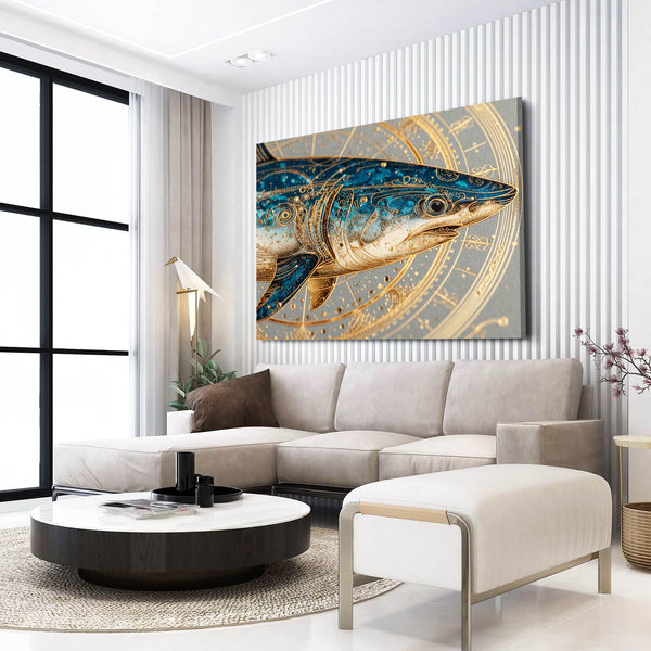 Astral Shark Wall Art