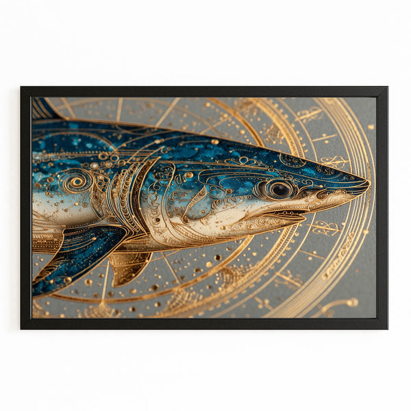 Astral Shark Wall Art