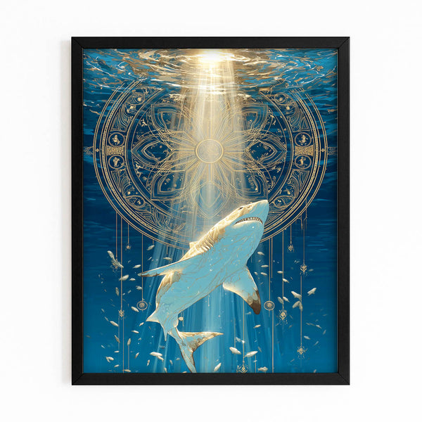 Astral Shark Wall Decor