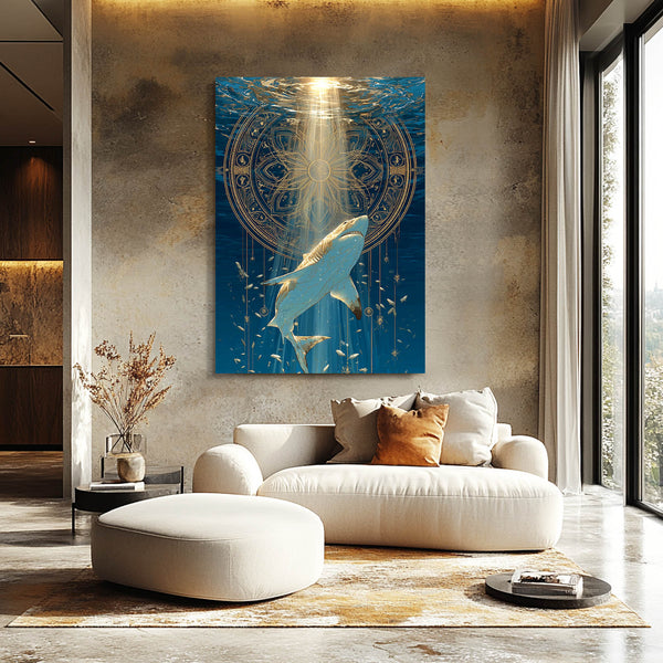Astral Shark Wall Decor