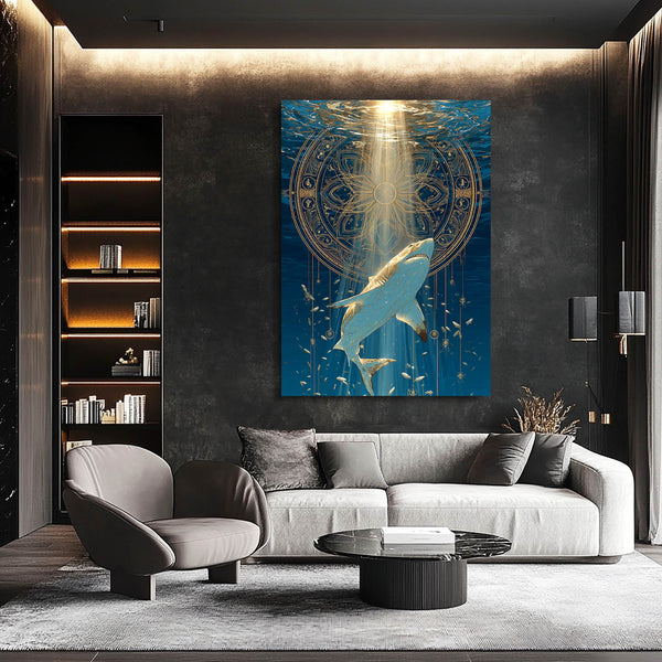 Astral Shark Wall Decor