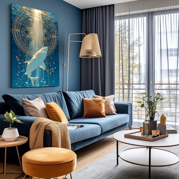 Astral Shark Wall Decor