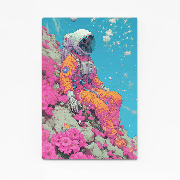 Astronaut Bliss Cyberpunk Art | MusaArtGallery™