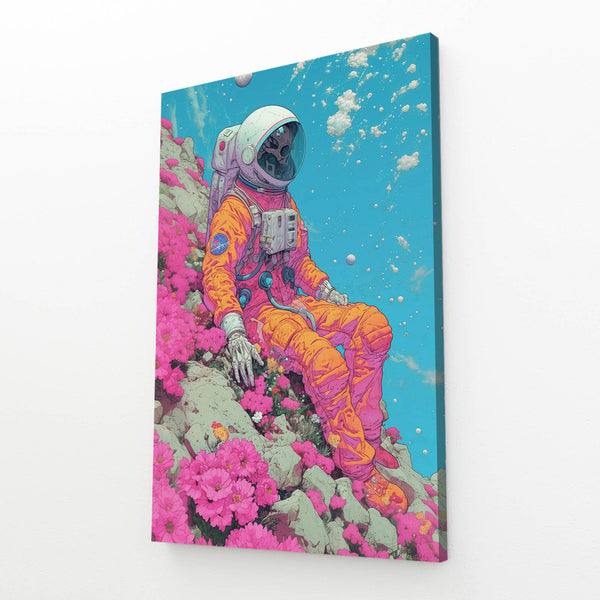 Astronaut Bliss Cyberpunk Art | MusaArtGallery™