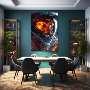 Astronaut Face Art | MusaArtGallery™
