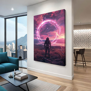Astronaut In Space Art | MusaArtGallery™