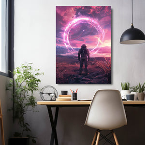 Astronaut In Space Art | MusaArtGallery™