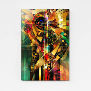 Aurora Circuit Mexican Wall Art | MusaArtGallery™