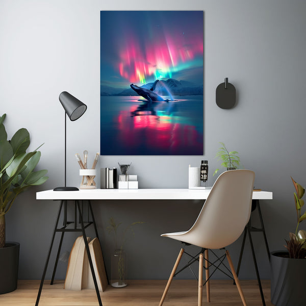 Aurora Whale Art | MusaArtGallery™