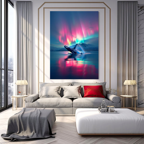 Aurora Whale Art | MusaArtGallery™