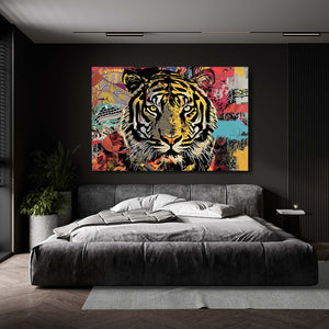Yellow Tiger Art | MusaArtGallery™