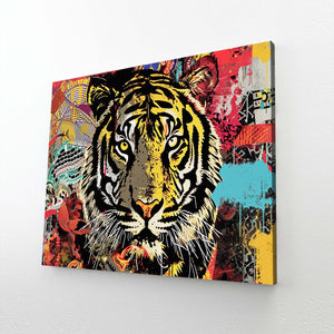 Yellow Tiger Art | MusaArtGallery™