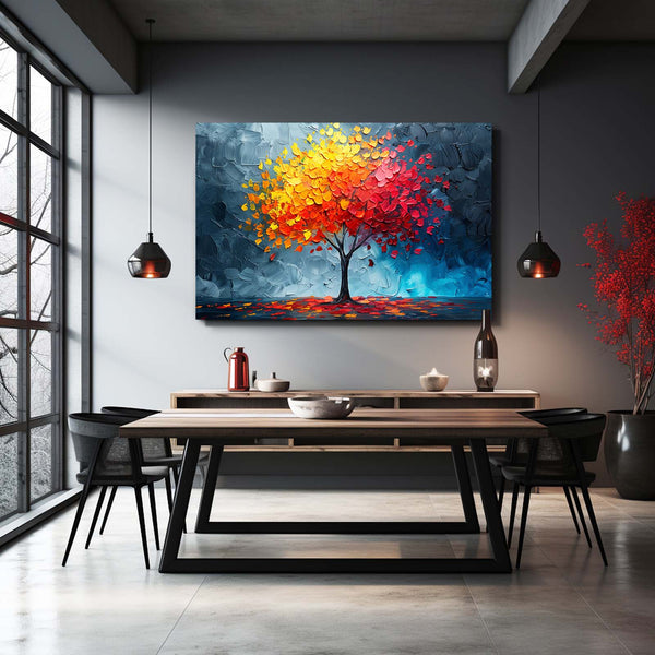 Autumn Blaze Tree Art | MusaArtGallery™