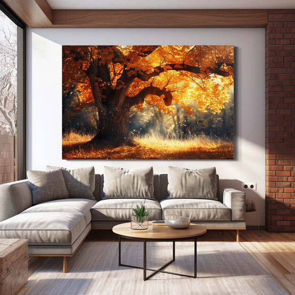 Autumn Glow Tree Art | MusaArtGallery™