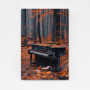 Autumn Piano Art | MusaArtGallery™