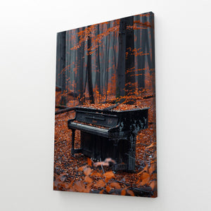 Autumn Piano Art | MusaArtGallery™