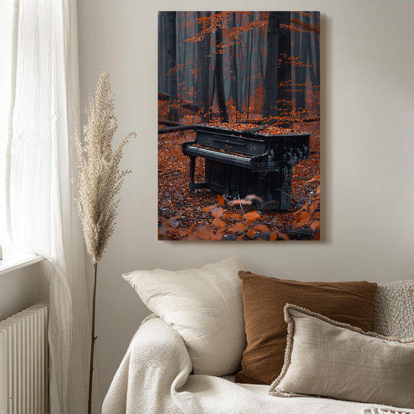 Autumn Piano Art | MusaArtGallery™